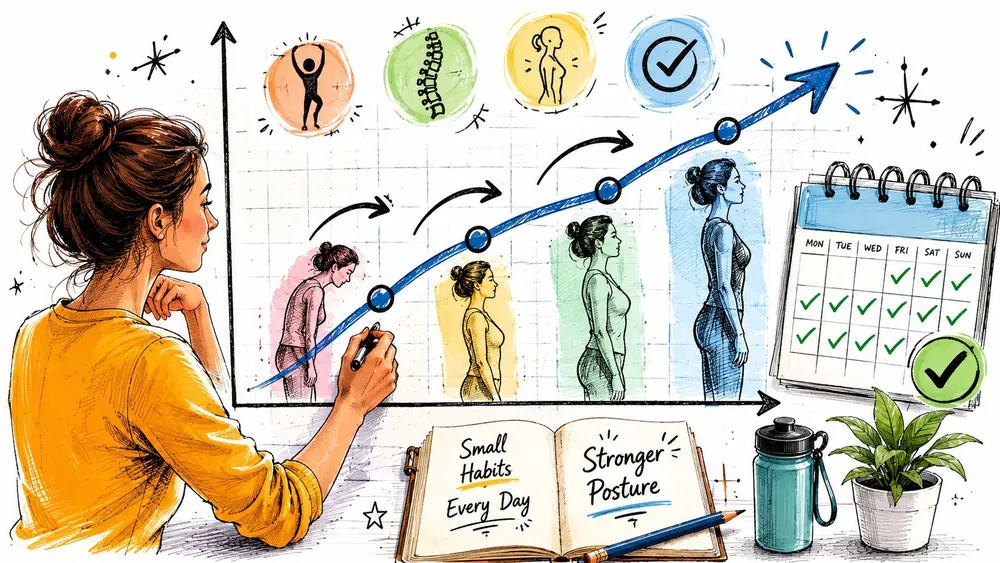 How to Monitor Progress and Make Good Posture a Lifelong Habit