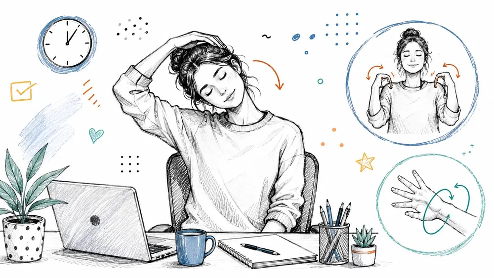 The Active Fix Corrective Stretches for Desk Workers