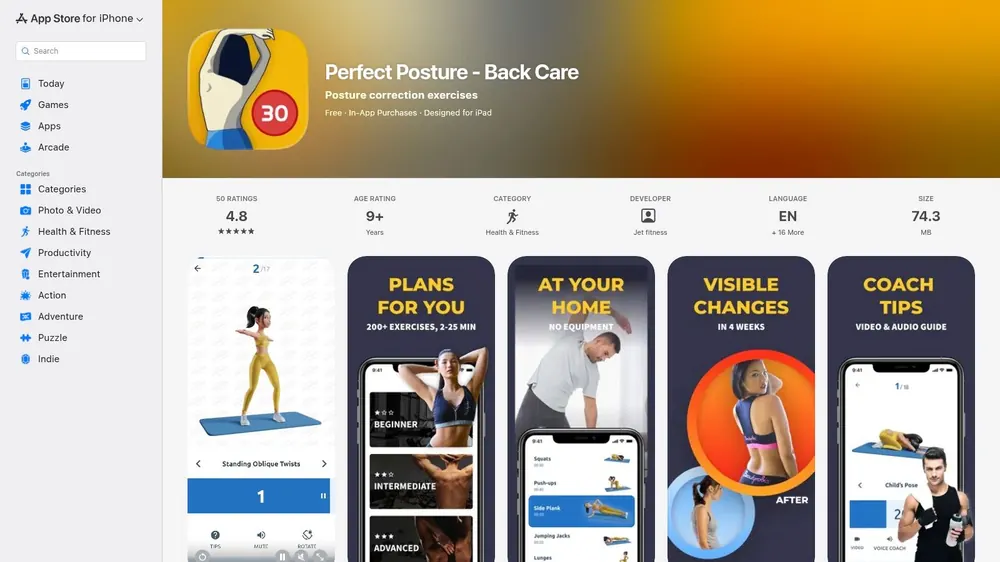 Perfect Posture – Back Care
