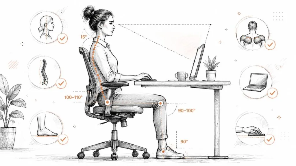Correct Posture of Sitting: A Physio’s Guide