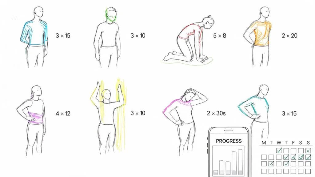 8 Key Exercises for Posture Correction