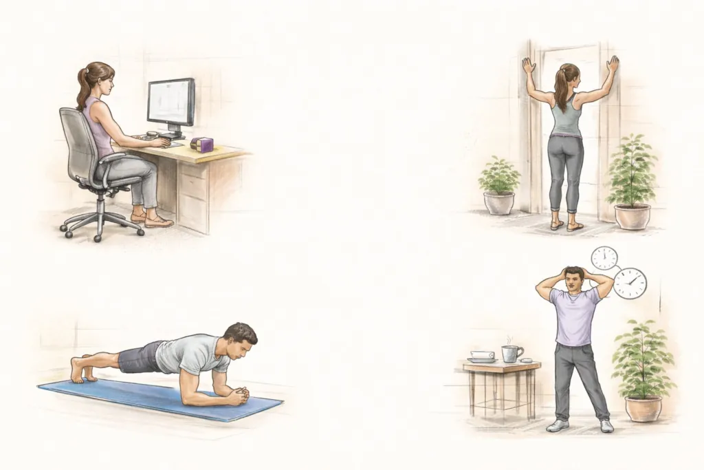 How to Improve Posture at Home: A Complete Plan