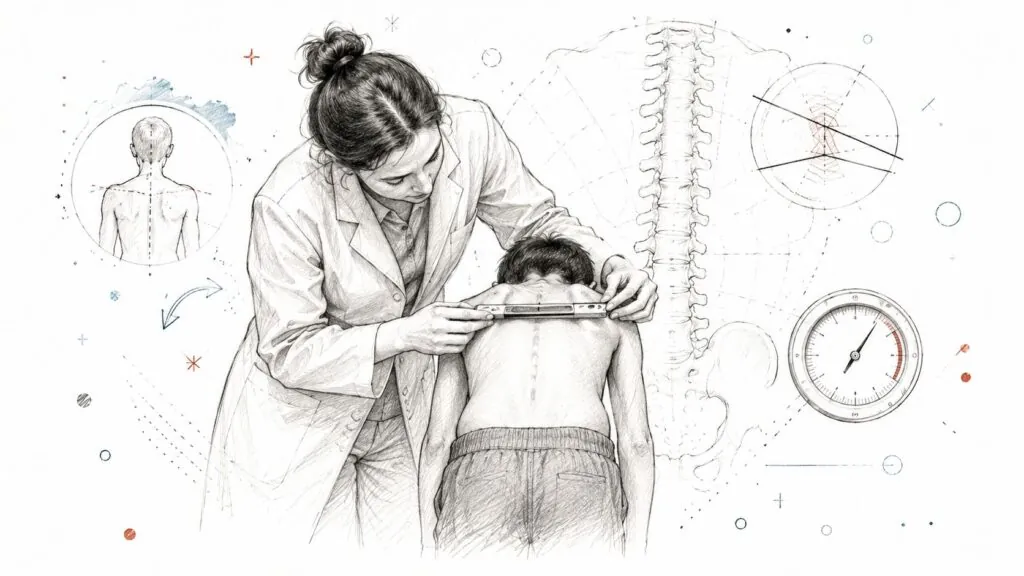 Mild Scoliosis Detection During Routine Checkups