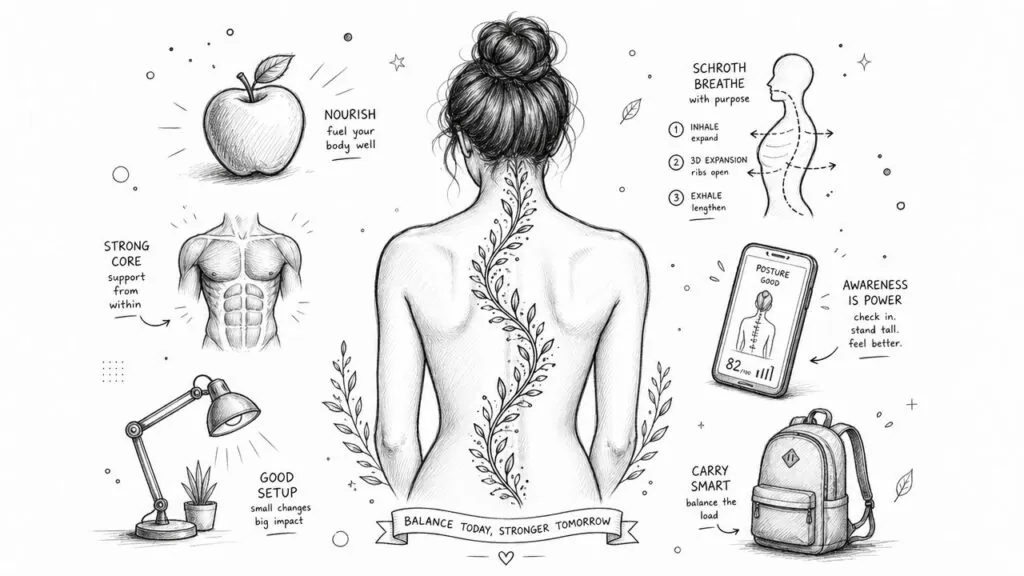 A Guide to The Best Methods for Natural Scoliosis Prevention