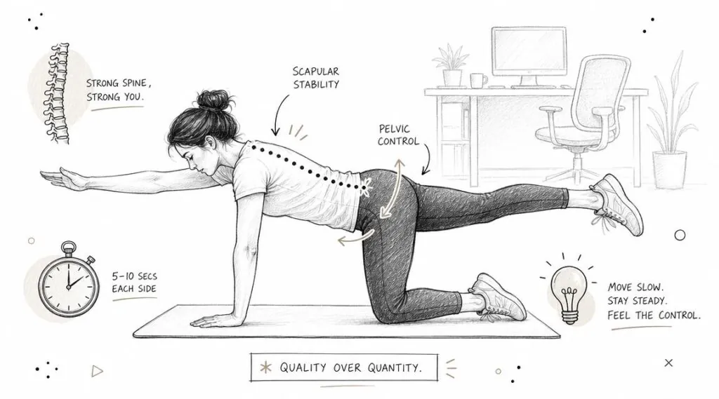 Posture Stability Exercises to Build a Stronger Spine