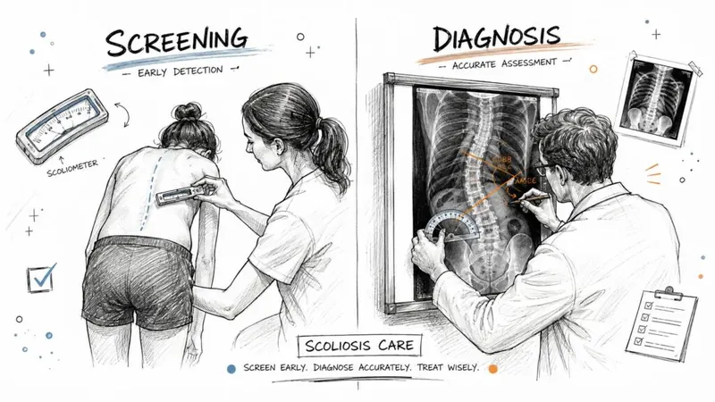 Scoliosis Screening vs Diagnosis: Key Differences Explained